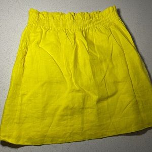 J. Crew yellow skirt EXCELLENT condition